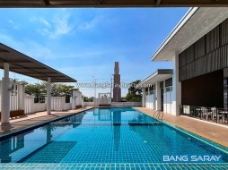 ให้เช่าบ้านเดี่ยว 2 ชั้น มีสระว่ายน้ำส่วนกลาง - 3 ห้องนอนบ้านสำหรับเช่าในบางเสร่, นาจอมเทียน