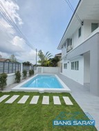 Pool Villa 2 ชั้น บางเสร่ ติดสุขุมวิท ใกล้ทะเล 3 นาที - 4 ห้องนอนบ้านสำหรับขายในบางเสร่, นาจอมเทียน