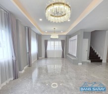 Pool Villa 2 ชั้น บางเสร่ ติดสุขุมวิท ใกล้ทะเล 3 นาที - 4 ห้องนอนบ้านสำหรับขายในบางเสร่, นาจอมเทียน