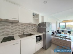 ขายด่วน Condo บางเสร่ฝั่งทะเล ห้องมุม - 1 ห้องนอนคอนโดสำหรับขายในบางเสร่, นาจอมเทียน