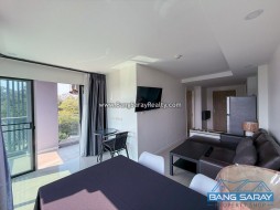 ขายด่วน Condo บางเสร่ฝั่งทะเล ห้องมุม - 1 ห้องนอนคอนโดสำหรับขายในบางเสร่, นาจอมเทียน
