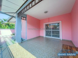 Semi-Detached House For Rent In Bang Saray - 2 ห้องนอนบ้านสำหรับเช่าในบางเสร่, นาจอมเทียน