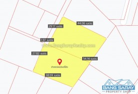 Land For Sale: 1 Rai 171 Sq.wah, Only 4 Km From Bang Saray Beach - ที่ดินสำหรับขายในบางเสร่, นาจอมเทียน