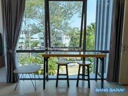 ให้เช่า คอนโดห้องมุม Sea Zen ใกล้ทะเล - 1 ห้องนอนคอนโดสำหรับเช่าในบางเสร่, นาจอมเทียน