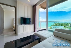 Del Mare Beachfront Bang Saray Condo For Rent, Sea Views - 1 ห้องนอนคอนโดสำหรับเช่าในบางเสร่, นาจอมเทียน