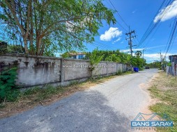 ขายที่ดินฝั่งทะเลบางเสร่ 161 ตรว. ติดถนน 2 ด้าน - ที่ดินสำหรับขายในบางเสร่, นาจอมเทียน