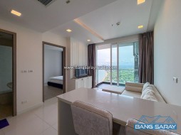 ให้เช่า คอนโด Del Mare ชั้น 28 ติดหาดบางเสร่ วิวทะเล & ภูเขาสวยงาม - 1 ห้องนอนคอนโดสำหรับเช่าในบางเสร่, นาจอมเทียน