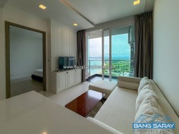 ให้เช่า คอนโด Del Mare ชั้น 28 ติดหาดบางเสร่ วิวทะเล & ภูเขาสวยงาม - 1 ห้องนอนคอนโดสำหรับเช่าในบางเสร่, นาจอมเทียน