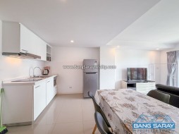 ให้เช่าคอนโดบางเสร่ ฝั่งทะเล Sea Saran Condo - 1 ห้องนอนคอนโดสำหรับเช่าในบางเสร่, นาจอมเทียน