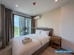 ให้เช่าคอนโดวิวทะเลบางเสร่ ห่างหาด 60 ม. - 1 ห้องนอนคอนโดสำหรับเช่าในบางเสร่, นาจอมเทียน