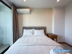 ให้เช่าคอนโดวิวทะเลบางเสร่ ห่างหาด 60 ม. - 1 ห้องนอนคอนโดสำหรับเช่าในบางเสร่, นาจอมเทียน