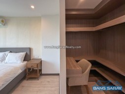 ให้เช่าคอนโดวิวทะเลบางเสร่ ห่างหาด 60 ม. - 1 ห้องนอนคอนโดสำหรับเช่าในบางเสร่, นาจอมเทียน