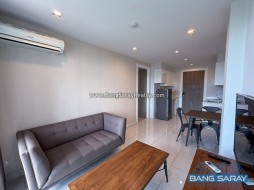 ให้เช่าคอนโดวิวทะเลบางเสร่ ห่างหาด 60 ม. - 1 ห้องนอนคอนโดสำหรับเช่าในบางเสร่, นาจอมเทียน