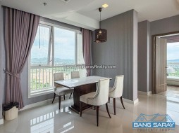 Del Mare Beachfront Condo ห้องมุมให้เช่า - 1 ห้องนอนคอนโดสำหรับเช่าในบางเสร่, นาจอมเทียน