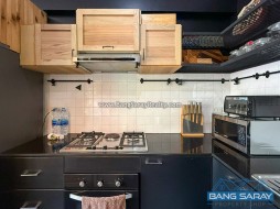 บ้านเดี่ยว Modern Dark Interior สระว่ายน้ำส่วนตัว – ฝั่งทะเลบางเสร่ - 3 ห้องนอนบ้านสำหรับขายในบางเสร่, นาจอมเทียน