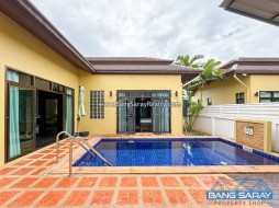 บ้านเดี่ยว Modern Dark Interior สระว่ายน้ำส่วนตัว – ฝั่งทะเลบางเสร่ - 3 ห้องนอนบ้านสำหรับขายในบางเสร่, นาจอมเทียน