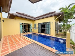 บ้านเดี่ยว Modern Dark Interior สระว่ายน้ำส่วนตัว – ฝั่งทะเลบางเสร่ - 3 ห้องนอนบ้านสำหรับขายในบางเสร่, นาจอมเทียน