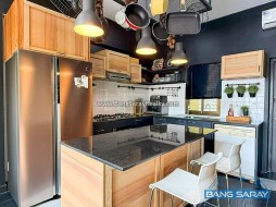 บ้านเดี่ยว Modern Dark Interior สระว่ายน้ำส่วนตัว – ฝั่งทะเลบางเสร่ - 3 ห้องนอนบ้านสำหรับขายในบางเสร่, นาจอมเทียน