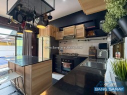บ้านเดี่ยว Modern Dark Interior สระว่ายน้ำส่วนตัว – ฝั่งทะเลบางเสร่ - 3 ห้องนอนบ้านสำหรับขายในบางเสร่, นาจอมเทียน