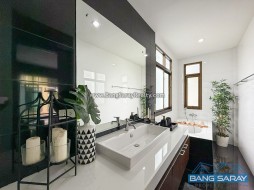 บ้านเดี่ยว Modern Dark Interior สระว่ายน้ำส่วนตัว – ฝั่งทะเลบางเสร่ - 3 ห้องนอนบ้านสำหรับขายในบางเสร่, นาจอมเทียน
