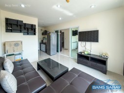AD Condo บางเสร่ฝั่งทะเล - พร้อมเฟอร์ - 1 ห้องนอนคอนโดสำหรับขายในบางเสร่, นาจอมเทียน