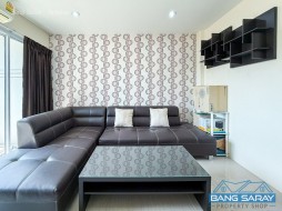 AD Condo บางเสร่ฝั่งทะเล - พร้อมเฟอร์ - 1 ห้องนอนคอนโดสำหรับขายในบางเสร่, นาจอมเทียน