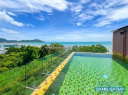 ให้เช่าคอนโดห้องมุม 1ใกล้หาด 60 ม. - 1 ห้องนอนคอนโดสำหรับเช่าในบางเสร่, นาจอมเทียน
