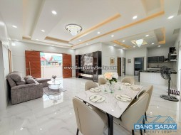 บ้านเดี่ยวสร้างใหม่ บางเสร่ ใกล้ถนนสุขุมวิทเพียง 1 กม. - 3 ห้องนอนบ้านสำหรับขายในบางเสร่, นาจอมเทียน