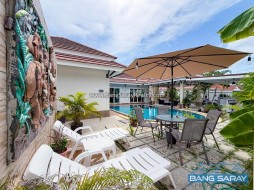Pool Villa หลังหัวมุม 122ตรว. บางเสร่ตะวันออก - 3 ห้องนอนบ้านสำหรับขายในบางเสร่, นาจอมเทียน